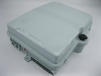 Boîtier de terminaison fibre optique extérieur FTTH 24 fibres avec répartiteur PLC 1x16 pour distribution FTTH