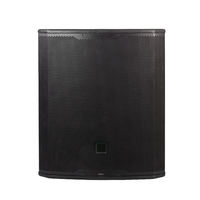 EKX118SP Subwoofer actif haute puissance 18 pouces 1000W*8ohm avec amplificateur DSP, enceinte en bois pour intérieur/extérieur, idéal pour clubs et spectacles