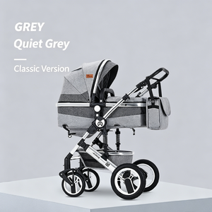 Carrito de Bebé JXB en Oferta con Aislamiento Térmico y Cesta de Dormir Bidireccional - Product Image 5
