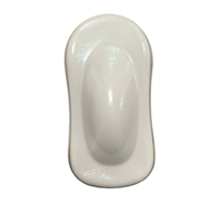 Revêtement en poudre Hudson Off White Series anti-rayures pour composants métalliques de meubles d'intérieur