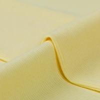 Premium 220gsm Französischer Rippstoff 47,5% Baumwolle 47,5% Viskose Großhandel Niedriger MOQ Direkt ab Werk für Damenkleider