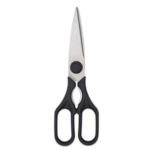 <b>Kitchen</b> <b>Scissors</b> Stainless Steel Straight Head Black Home Use Multi Purpose Shears - Product Image 4