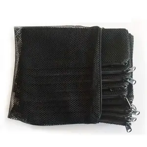 Black White Filter Net Bag Mesh Bag Aquarium Pond For Bio Ball Carbon Media Ammonia Aquarium Fish Tank Isolation Bag