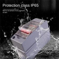 Boîtier de combinaison solaire IP65 étanche, boîte de distribution 2 voies, boîte de jonction solaire 63A MCB