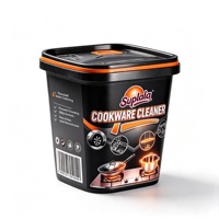 Pâte Nettoyante en Acier Inoxydable Multi-Usages, Crème Dégraissante et Détartrante pour Fours et Ustensiles de Cuisine – Meilleure Vente