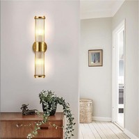 Lampes murales LED en verre de style antique européen, sortie d'usine Wobit, certifiées CE