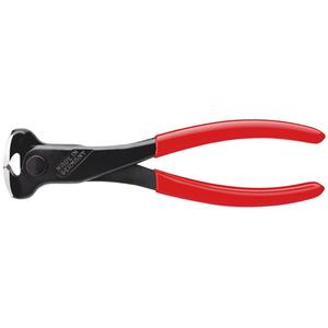 คีมตัดปลาย KNIPEX 68 01 180 EAN หุ้มพลาสติกสีดำเคลือบอะทรามาไนซ์ 180 มม. - Product Image 2