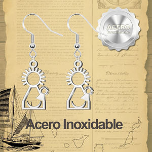 Pendentif Vierge du Pin Cotigo en acier inoxydable plaqué or couleur argent, style religieux, avec placage cuivre 18 carats - Product Image 3