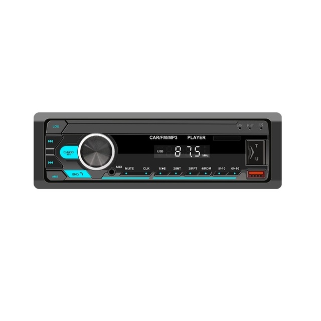 Cheap Portable Car MP3 Player Stereo Autoradio Dashboard Amplifier Handsfree Hi-Res Audio 1 Year Warranty BT 4.0 1DIN FM Aux