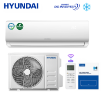 Climatiseur split à inverter HYUNDAI 9000 BTU ultra silencieux 27 dB, refroidissement uniquement, R410A, capacité variable, pour maison et hôtel