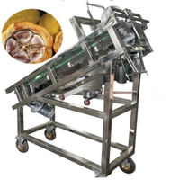 Machine à grande vitesse pour l'ouverture et l'extraction des graines de cacao frais, décortiqueuse de gousses de cacao et séparateur de fèves