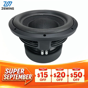Caisson de basses de voiture de haute qualité de 12 pouces, 1500 watts, double bobine, haut-parleur de basse puissant, caisson de basses actif de compétition pour voiture, woofer de 12 pouces - Product Image 1