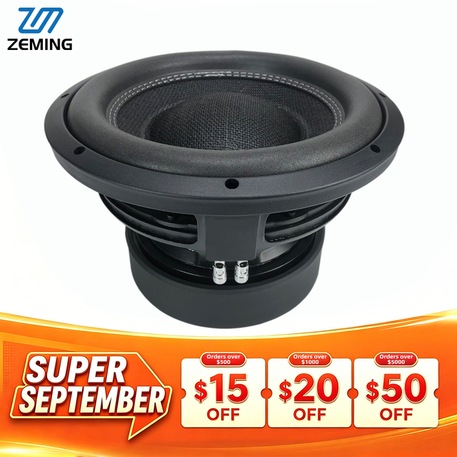 High Quality 12 Inch Subwoofer 1500 Watt Double Coil Car Bass Speaker Big Power Competition Car Active Subwoofer woofer 12 inch