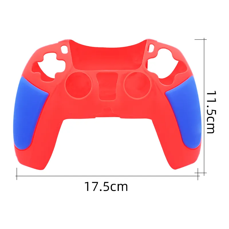PS5 Accessories Anti Slip Protective Case Cover Joystick Game Silicone Shells PS5 Controller Skin