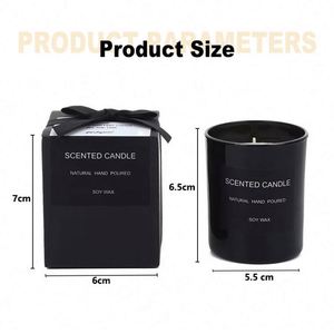 Juego de Velas Aromáticas de Cera de Soya de Lujo Navideñas Personalizadas al por Mayor - Product Image 3
