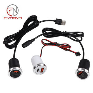 Fynova PD20W Smart Sofa Desktop USB-C USB-A Charge <span class=keywords><strong>rapide</strong></span> Chargeur de meuble en plastique pour la <span class=keywords><strong>maison</strong></span> ou le bureau - Product Image 1