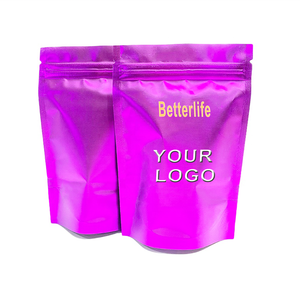 Sacchetti Mylar Personalizzati con Chiusura a Zip, a Prova di Odore, a Prova di Bambino, con Logo Personalizzato, per Alimenti, Riciclabili, per Cibo per Animali Domestici - Product Image 1