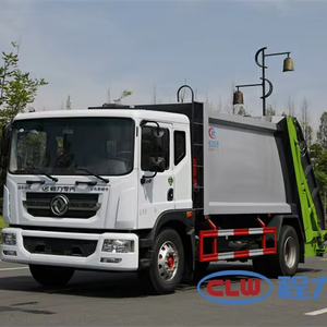 Camión de Recolección y Reciclaje de Basura Comprimida Tipo Exportación, Adecuado para la Gestión de Residuos Alimentarios, Equipado con Motor Diésel - Product Image 1
