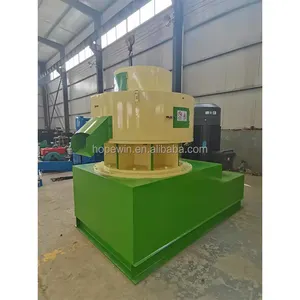 Biomassa Brandstof Pellet Machine Verticale Ringvorm Koeienmest Zaagsel Rijstschil Pelleting Machine Stro Zaagsel Freesmachine