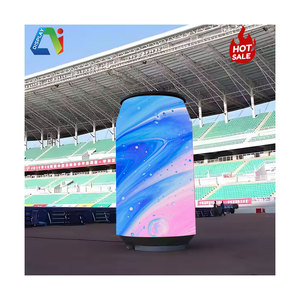 P2.9 chai rượu vang mềm <span class=keywords><strong>LED</strong></span> bảng điều chỉnh trong nhà ngoài trời tùy chỉnh kích thước có thể <span class=keywords><strong>LED</strong></span> hiển thị quảng cáo vòng tròn bia Màn hình hình <span class=keywords><strong>LED</strong></span> màn hình - Product Image 1