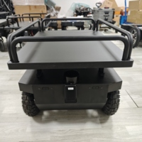 Chariot de transport de matériaux pour usine intelligente, robot de transport de chariots de magasinage, robot de livraison en extérieur