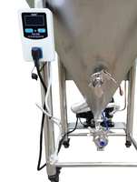 Cuve de fermentation motorisée en acier inoxydable 304 de 100 L pour vinaigre, vin et bière, personnalisable, tension 110V/220V/380V, vente en gros