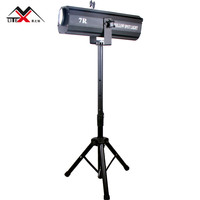 5R/7R LED électronique suivre Spot Light RGBWY 5IN1 fête DMX pour extérieur Gobo mariage boîte de nuit Bar café boutique pour parc à thème