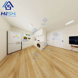 Güvenlik prefabrik 20Ft 40Ft minik konteyner genişletilebilir ev banyo prefabrik açık ev büyükanne düz - Product Image 2