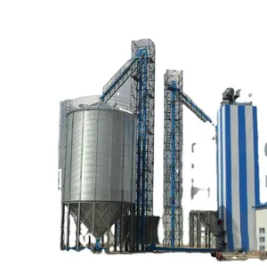 Silo de trigo e sistema de apoio de silo de grãos de muito boa qualidade