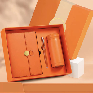 Tiếp thị sản phẩm tùy chỉnh kim loại bút Loose-Leaf máy tính xách tay phích cup khuyến mại kinh doanh Bộ quà tặng - Product Image 6