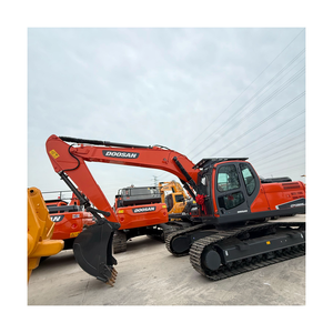 รถขุดตีนตะขาบ Doosan DX225LC มือสอง ขนาด 22 ตัน สำหรับงานก่อสร้างถนนและเหมืองแร่ - Product Image 1