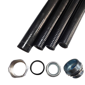 JAR PVC Enduit Verrouillé Étanche Électrique Galvanisé Tube Ondulé Tuyau M20 Gi Flexible Métal <span class=keywords><strong>Conduit</strong></span> - Product Image 6