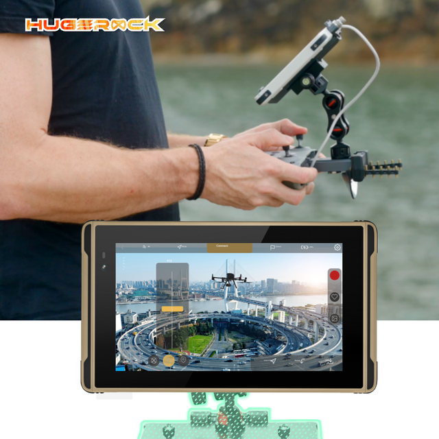 X7 BT 5.0 7-Inch Android Tablet PC 2600Nits Octa Core Processor IP68 Rugged 4G Wifi NFC 128G UAV Module Industrial