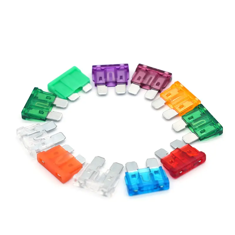 Standard/ATC/ATO/ATS Mini Low Profile Micro Maxi Car Fuses 1-120A 32V UL CE RoHS Automotive Blade Fuse PC/PA Nylon Auto Fuse