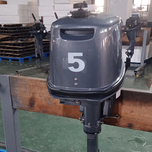 Moteur portable 2 temps 5 CV à essence léger pour bateau gonflable Fabricant Fournisseur de moteurs de bateau stables OEM - Product Image 2