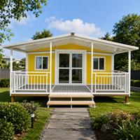 Maison préfabriquée moderne en conteneur de 20 pieds sur mesure avec conception démontable en kit pour appartement et bureau modernes
