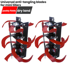 Mini Rototiller Diésel de 4 Tiempos Resistente <span class=keywords><strong>para</strong></span> Trabajos en Viñedos, con Accesorio de Arado Opcional - Product Image 5