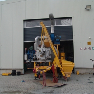 Cao năng lực sản xuất 10 tấn mỗi giờ nhựa đường Mixer thực vật với động cơ và PLC thành phần cốt lõi - Product Image 5