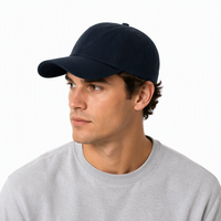Casquette de baseball en jean souple non structurée pour homme, style Richardson 380, en coton lavé, avec logo brodé personnalisé