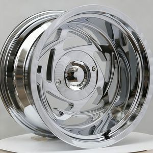 Jantes en aluminium forgé chromées de 15 à 18 pouces, à déport profond, 5x100, 5x114.3, Chevrolet C10, Nova, Chevelle <span class=keywords><strong>EMOTION</strong></span> CR2P - Product Image 1