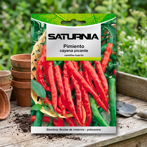 Semillas de pimiento picante Cayenne (1.5 gramos) - Product Image 3