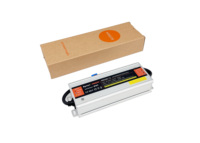 Alimentation LED étanche IP67 à sortie unique, prix usine, AC200W DC12V pour bande LED et anneau lumineux extérieur