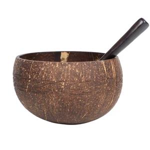 100% ciotole <span class=keywords><strong>di</strong></span> cocco naturali lucidate e cucchiai <span class=keywords><strong>di</strong></span> legno Vietnam Eco Set <span class=keywords><strong>di</strong></span> insalatiere e forchette <span class=keywords><strong>di</strong></span> cocco biologico naturale - Product Image 5