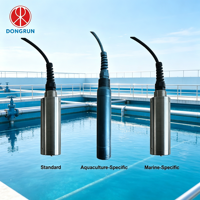 Sonde numérique d'oxygène dissous (OD) en plastique IP68 pour aquaculture, pH-mètre industriel, personnalisable OEM/ODM, 4-20mA RS485