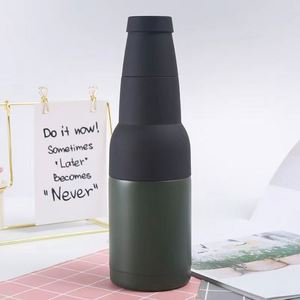 12Oz/14Oz/16Oz Eco-Friendly 304 Stainless Steel Modern Luxury Design <b>3</b>-In-1 Beer Soda Can Cooler With Opener - Product Image 2
