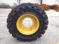 Luftlose Vollgummi-Reifen mit Extrem Hoher Tragfähigkeit für Bagger 17.5-25 53x17.5-25 14.00 Felge 17.5 25 17.5x25 Radlader-Reifen