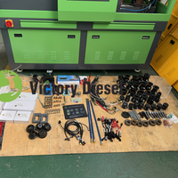 Banc d'essai EUS 9000L multifonctionnel pour pompe à injection diesel Common Rail EUI EUP Cambox HEUI HEUP avec tube en verre
