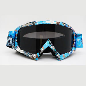 Equipo de Caballero de moda hombres mujeres <span class=keywords><strong>Motocross</strong></span> <span class=keywords><strong>gafas</strong></span> casco al aire libre Anti UV a prueba de viento PC marco <span class=keywords><strong>gafas</strong></span> verde blanco rojo - Product Image 5