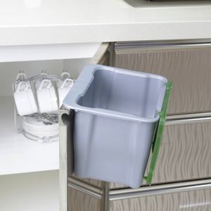 פח אשפה קטן יכול 5 ליטר מטבח תלייה מפסולת פח אשפה ללא מכסה - Product Image 3