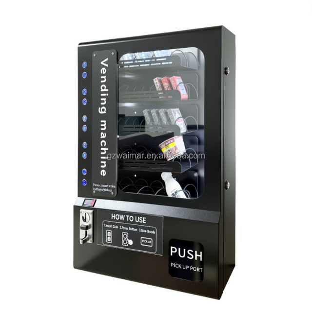24H Smart Self Combo Vending Machine for Cigarette Gift Snacks Shopping Malls Sdk Function Vending Machine Coin Qr Code Payment